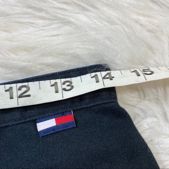 Vintage Y2K black Tommy Hilfiger mini skirt sz 6 - Picture 5 of 7